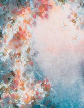 Beautiful Flowers Painted For Spring Photography Backdrop N-0043 Shopbackdrop